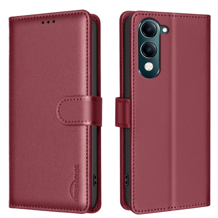 Litchi Texture RFID Anti-theft Leather Phone Case, For vivo Y21 5G 2026 / Y05 4G, For vivo Y31 5G 2025, For vivo Y400 5G Global, For vivo Y39 5G, For vivo Y29S 5G Global, For vivo Y29 4G