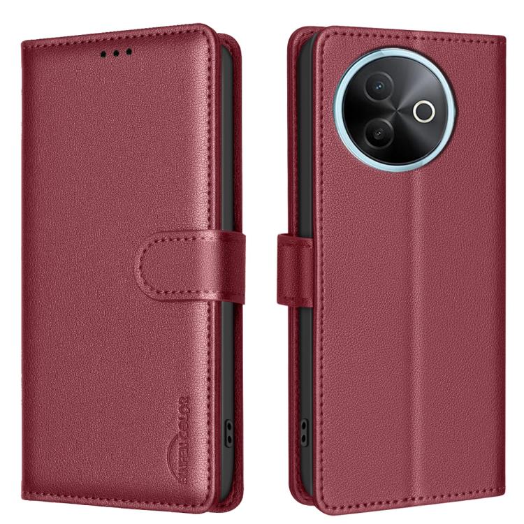 Litchi Texture RFID Anti-theft Leather Phone Case, For vivo Y21 5G 2026 / Y05 4G, For vivo Y31 5G 2025, For vivo Y400 5G Global, For vivo Y39 5G, For vivo Y29S 5G Global, For vivo Y29 4G