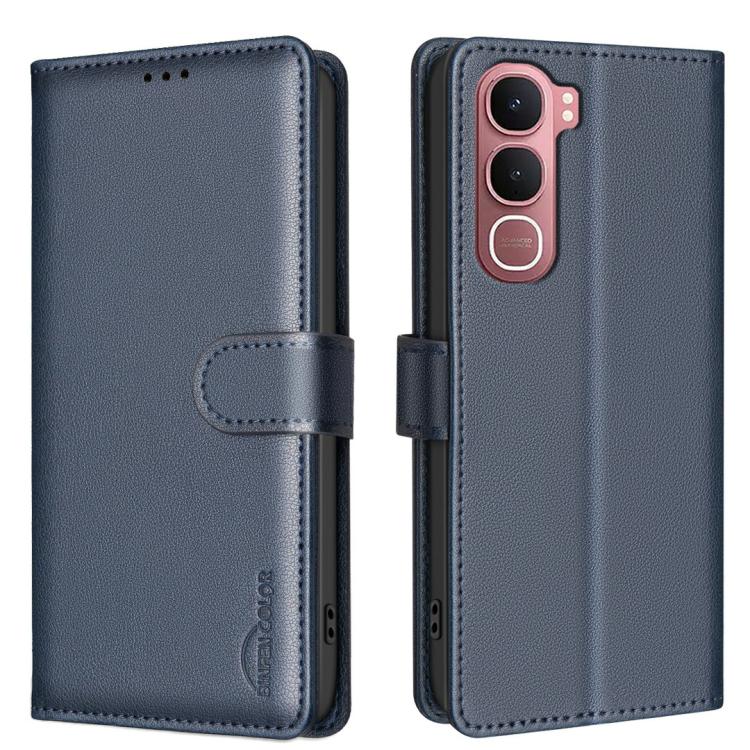 Litchi Texture RFID Anti-theft Leather Phone Case, For vivo Y21 5G 2026 / Y05 4G, For vivo Y31 5G 2025, For vivo Y400 5G Global, For vivo Y39 5G, For vivo Y29S 5G Global, For vivo Y29 4G