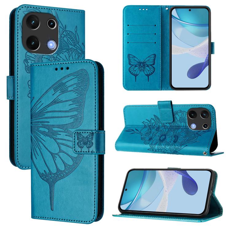 Embossed Butterfly Leather Phone Case, For Umidigi G100X 4G / 5G, For Umidigi G100 Pro, For Umidigi Note 100
