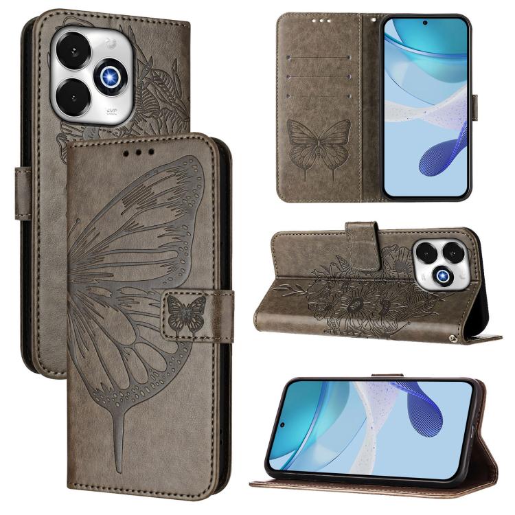 Embossed Butterfly Leather Phone Case, For Umidigi G100X 4G / 5G, For Umidigi G100 Pro, For Umidigi Note 100