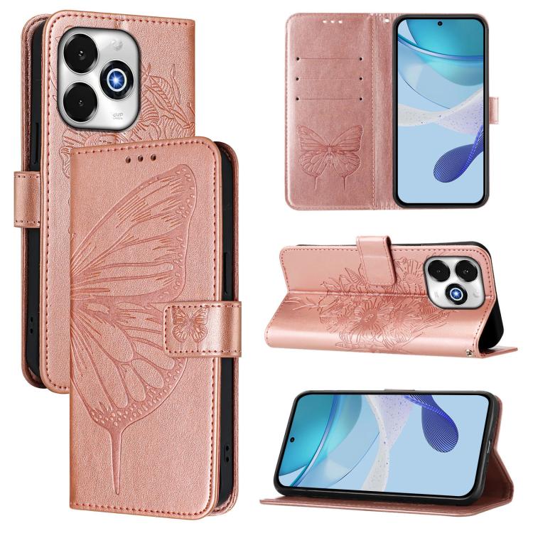Embossed Butterfly Leather Phone Case, For Umidigi G100X 4G / 5G, For Umidigi G100 Pro, For Umidigi Note 100