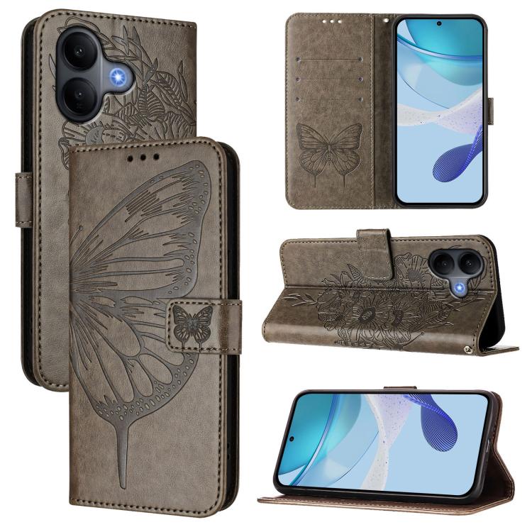Embossed Butterfly Leather Phone Case, For vivo X300, For vivo V60 Lite 4G / 5G, For vivo Y31 5G 2025, For vivo Y400 5G Global, For vivo Y400 4G, For vivo V60 5G Global