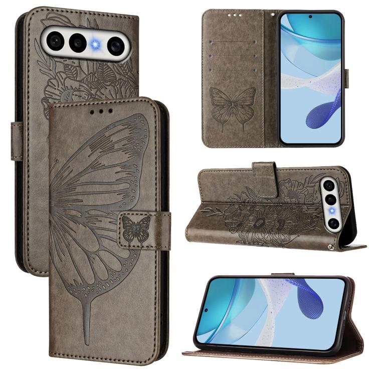 Embossed Butterfly Leather Phone Case, For vivo X300 FE 5G Russia / 5G Zeiss, For vivo X300s 5G, For vivo V70 FE 5G, For vivo Y21 5G 2026 Global / Y05 4G, For vivo X300 Ultra 5G, For vivo X300 Pro