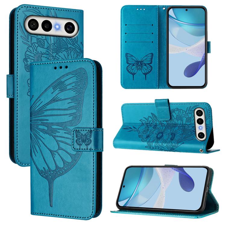 Embossed Butterfly Leather Phone Case, For vivo X300 FE 5G Russia / 5G Zeiss, For vivo X300s 5G, For vivo V70 FE 5G, For vivo Y21 5G 2026 Global / Y05 4G, For vivo X300 Ultra 5G, For vivo X300 Pro