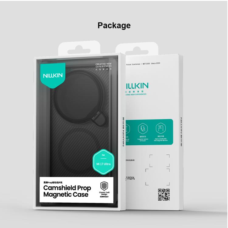 NILLKIN CamShield Prop MagSafe Magnetic Translucent PC Phone Case, For Xiaomi 17 Ultra, For Xiaomi 15 Ultra