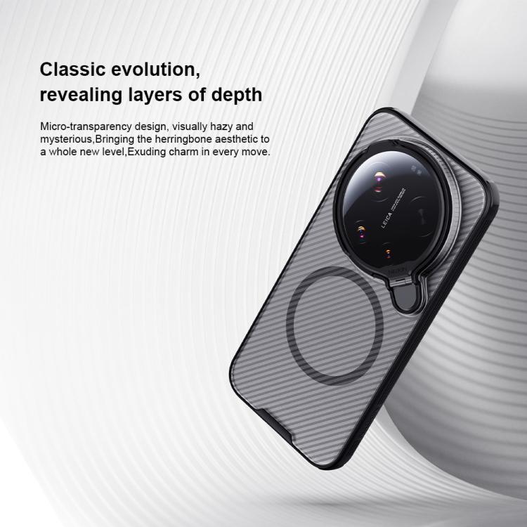 NILLKIN CamShield Prop MagSafe Magnetic Translucent PC Phone Case, For Xiaomi 17 Ultra, For Xiaomi 15 Ultra
