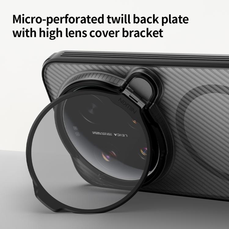 NILLKIN CamShield Prop MagSafe Magnetic Translucent PC Phone Case, For Xiaomi 17 Ultra, For Xiaomi 15 Ultra
