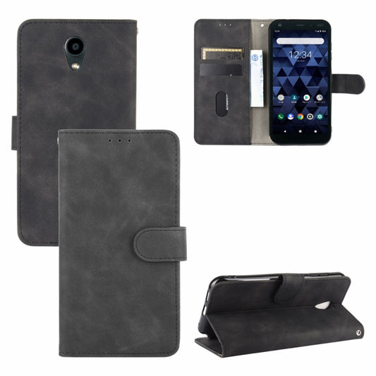 Solid Color Skin Feel Magnetic Buckle Horizontal Flip Calf Texture PU Leather Case with Holder & Card Slots & Wallet, For Kyocera DIGNO BX, For Kyocera Kantan Sumaho 2 (A001KC), For Rakuten mini, For Blackview A80 Pro, For Blackview A80                ...