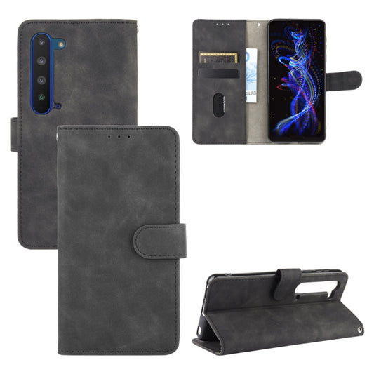 Solid Color Skin Feel Magnetic Buckle Horizontal Flip Calf Texture PU Leather Case with Holder & Card Slots & Wallet, For Sharp Aquos R5G, For Sharp Aquos Sense3 Lite SH-RM12, For UMIDIGI Power 3, For UMIDIGI A3S, For UMIDIGI A3X, For UMIDIGI A7 Pro   ...