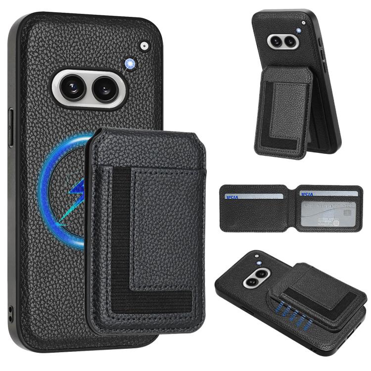 Detachable Magsafe Magnetic Card Bag Phone Case, For Nothing CMF Phone 1, For Nothing Phone 2a