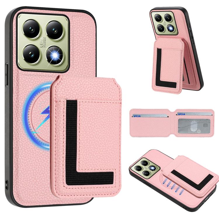 CX01 Detachable Magsafe Magnetic Card Bag Phone Case, For Xiaomi 15 Pro, For Xiaomi 15, For Xiaomi 14T Pro, For Xiaomi 14T