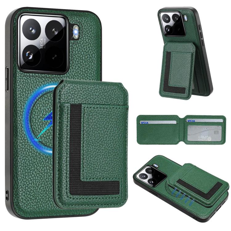 CX01 Detachable Magsafe Magnetic Card Bag Phone Case, For Xiaomi 15 Pro, For Xiaomi 15, For Xiaomi 14T Pro, For Xiaomi 14T