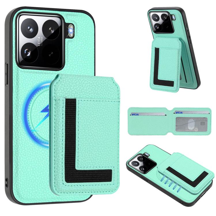 CX01 Detachable Magsafe Magnetic Card Bag Phone Case, For Xiaomi 15 Pro, For Xiaomi 15, For Xiaomi 14T Pro, For Xiaomi 14T