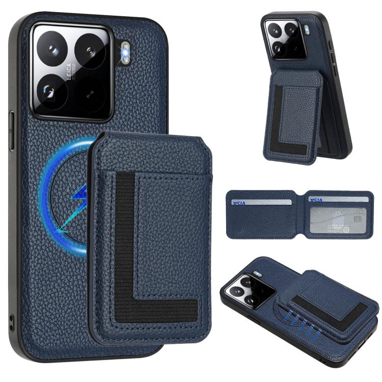 CX01 Detachable Magsafe Magnetic Card Bag Phone Case, For Xiaomi 15 Pro, For Xiaomi 15, For Xiaomi 14T Pro, For Xiaomi 14T