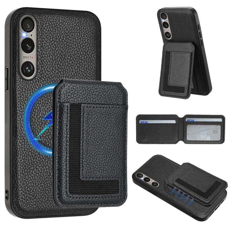 CX01 Detachable Magsafe Magnetic Card Bag Phone Case, For Sony Xperia 10 VI, For Sony Xperia 1 VI