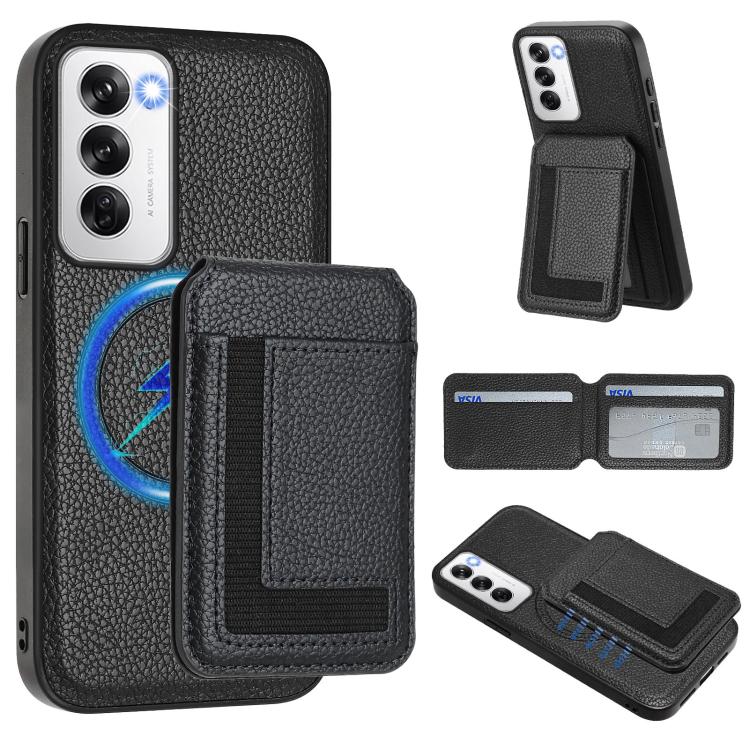 CX01 Detachable Magsafe Magnetic Card Bag Phone Case, For OPPO A3 Pro 5G / A3 Energy, For OPPO Reno12 Pro Global, For OPPO Reno12 Global