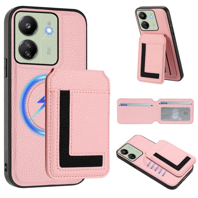 CX01 Detachable Magsafe Magnetic Card Bag Phone Case, For Redmi 14C 4G / 14R / A4 5G, For Redmi Note 14 Pro+ 5G, For Redmi Note 14 Pro 5G, For Redmi Note 13R / 13 4G / 13 5G, For Redmi A3 / A3x / Xiaomi Poco C61, For Redmi  Turbo 3 / Poco F6 India     ...