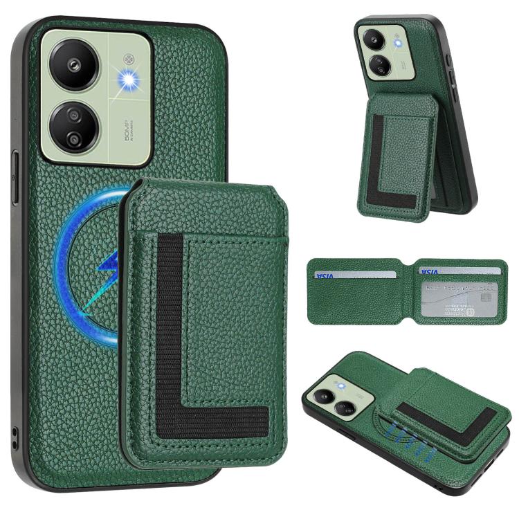 CX01 Detachable Magsafe Magnetic Card Bag Phone Case, For Redmi 14C 4G / 14R / A4 5G, For Redmi Note 14 Pro+ 5G, For Redmi Note 14 Pro 5G, For Redmi Note 13R / 13 4G / 13 5G, For Redmi A3 / A3x / Xiaomi Poco C61, For Redmi  Turbo 3 / Poco F6 India     ...