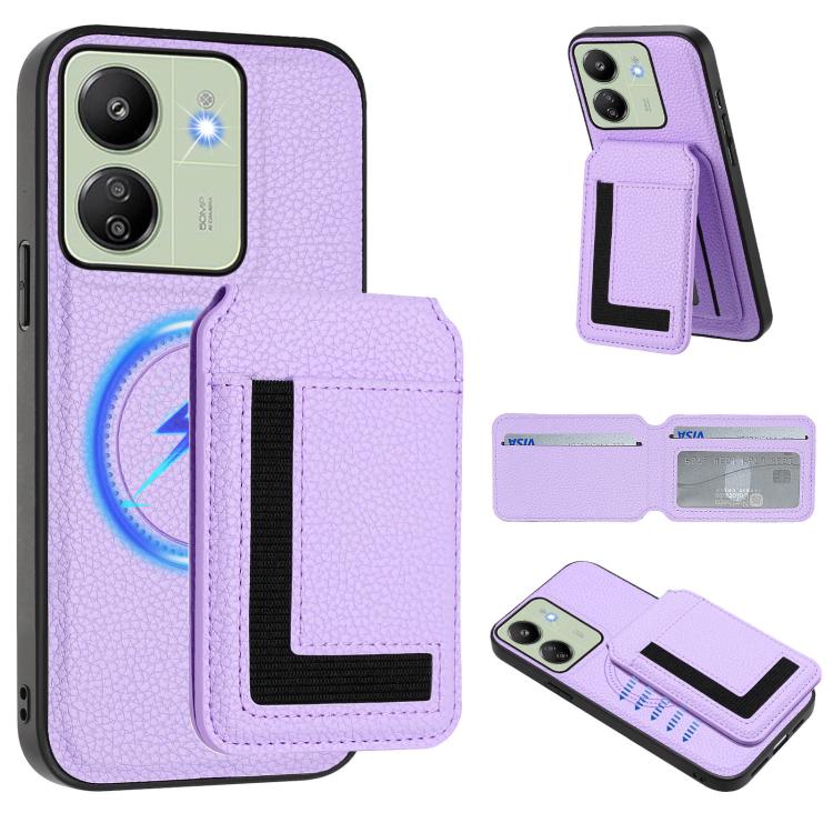 CX01 Detachable Magsafe Magnetic Card Bag Phone Case, For Redmi 14C 4G / 14R / A4 5G, For Redmi Note 14 Pro+ 5G, For Redmi Note 14 Pro 5G, For Redmi Note 13R / 13 4G / 13 5G, For Redmi A3 / A3x / Xiaomi Poco C61, For Redmi  Turbo 3 / Poco F6 India     ...