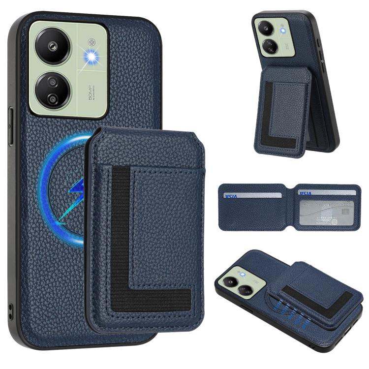 CX01 Detachable Magsafe Magnetic Card Bag Phone Case, For Redmi 14C 4G / 14R / A4 5G, For Redmi Note 14 Pro+ 5G, For Redmi Note 14 Pro 5G, For Redmi Note 13R / 13 4G / 13 5G, For Redmi A3 / A3x / Xiaomi Poco C61, For Redmi  Turbo 3 / Poco F6 India     ...