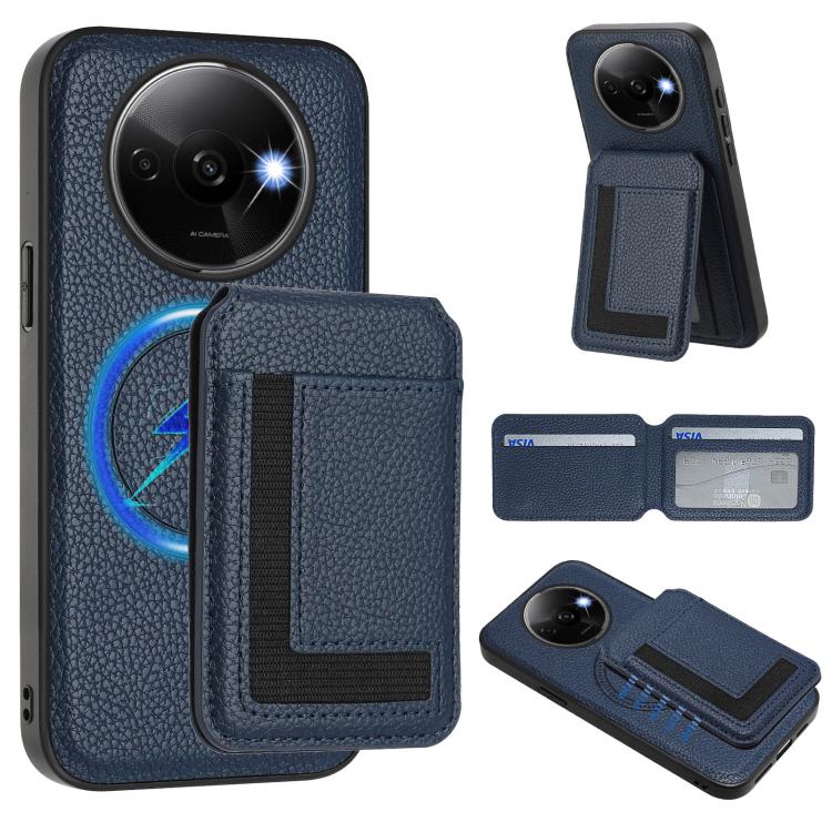 CX01 Detachable Magsafe Magnetic Card Bag Phone Case, For Redmi 14C 4G / 14R / A4 5G, For Redmi Note 14 Pro+ 5G, For Redmi Note 14 Pro 5G, For Redmi Note 13R / 13 4G / 13 5G, For Redmi A3 / A3x / Xiaomi Poco C61, For Redmi  Turbo 3 / Poco F6 India     ...