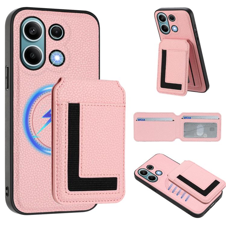 CX01 Detachable Magsafe Magnetic Card Bag Phone Case, For Redmi Note 13 4G, For Redmi Note 13 Pro 5G / Poco X6, For Redmi Note 13 5G, For Redmi Note 13 Pro+
