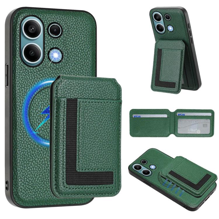 CX01 Detachable Magsafe Magnetic Card Bag Phone Case, For Redmi Note 13 4G, For Redmi Note 13 Pro 5G / Poco X6, For Redmi Note 13 5G, For Redmi Note 13 Pro+