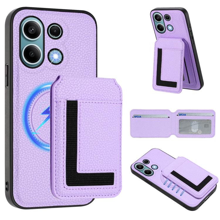CX01 Detachable Magsafe Magnetic Card Bag Phone Case, For Redmi Note 13 4G, For Redmi Note 13 Pro 5G / Poco X6, For Redmi Note 13 5G, For Redmi Note 13 Pro+
