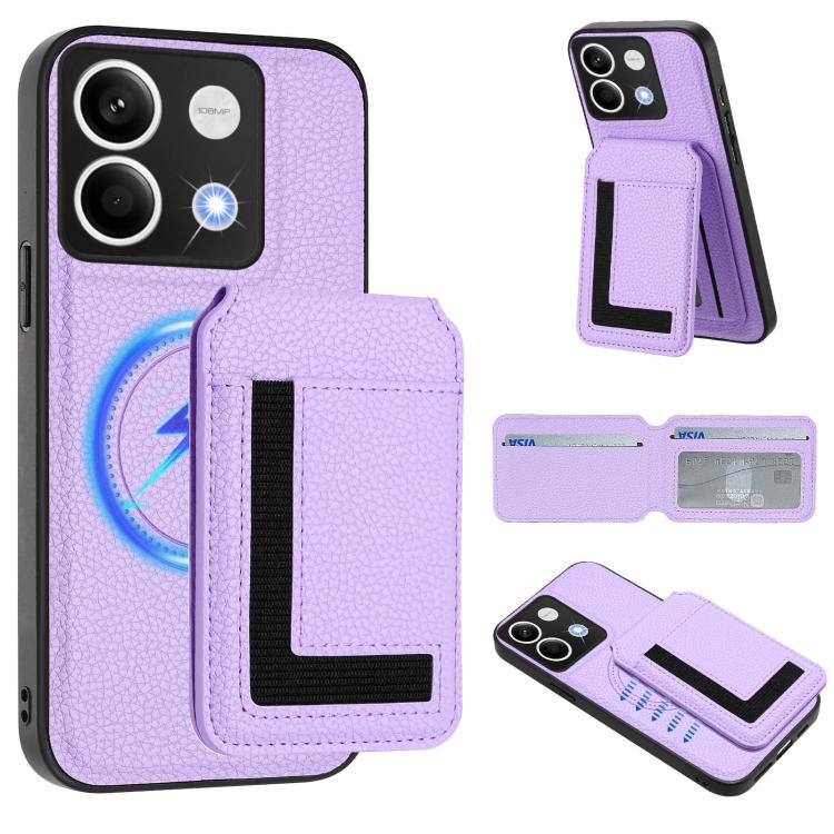 CX01 Detachable Magsafe Magnetic Card Bag Phone Case, For Redmi Note 13 4G, For Redmi Note 13 Pro 5G / Poco X6, For Redmi Note 13 5G, For Redmi Note 13 Pro+