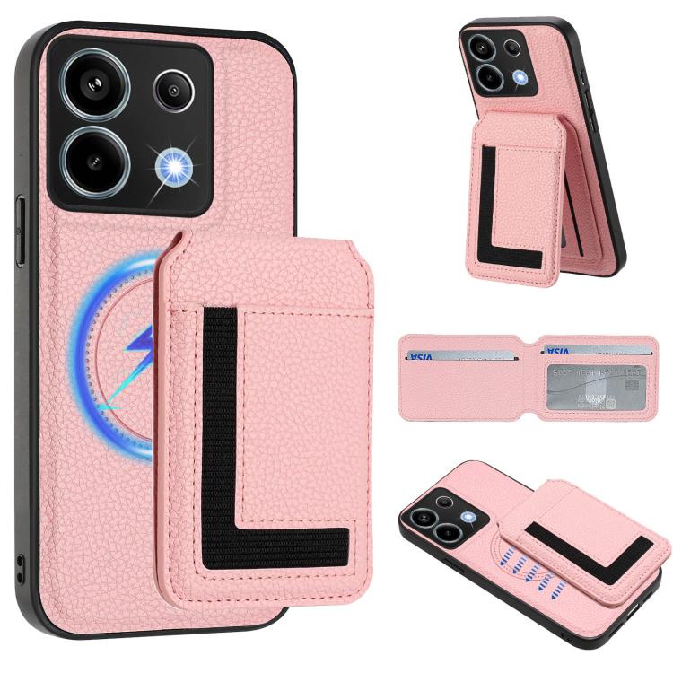 CX01 Detachable Magsafe Magnetic Card Bag Phone Case, For Redmi Note 13 4G, For Redmi Note 13 Pro 5G / Poco X6, For Redmi Note 13 5G, For Redmi Note 13 Pro+