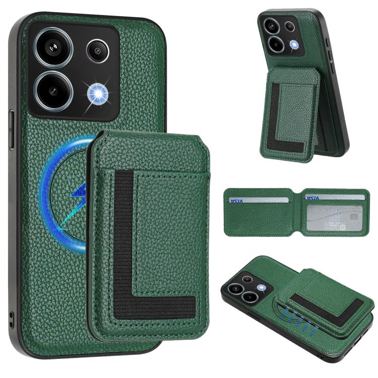 CX01 Detachable Magsafe Magnetic Card Bag Phone Case, For Redmi Note 13 4G, For Redmi Note 13 Pro 5G / Poco X6, For Redmi Note 13 5G, For Redmi Note 13 Pro+