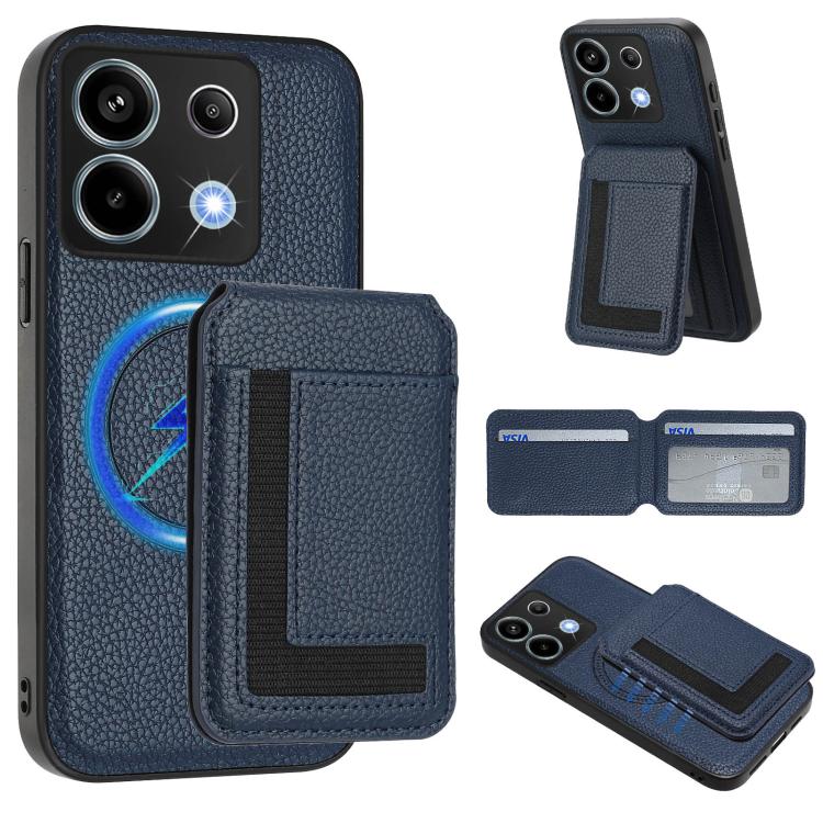 CX01 Detachable Magsafe Magnetic Card Bag Phone Case, For Redmi Note 13 4G, For Redmi Note 13 Pro 5G / Poco X6, For Redmi Note 13 5G, For Redmi Note 13 Pro+