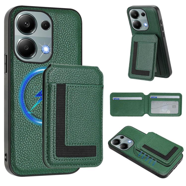 CX01 Detachable Magsafe Magnetic Card Bag Phone Case, For Redmi 14C 4G / 14R / A4 5G, For Redmi Note 14 Pro+ 5G, For Redmi Note 14 Pro 5G, For Redmi Note 13R / 13 4G / 13 5G, For Redmi A3 / A3x / Xiaomi Poco C61, For Redmi  Turbo 3 / Poco F6 India     ...