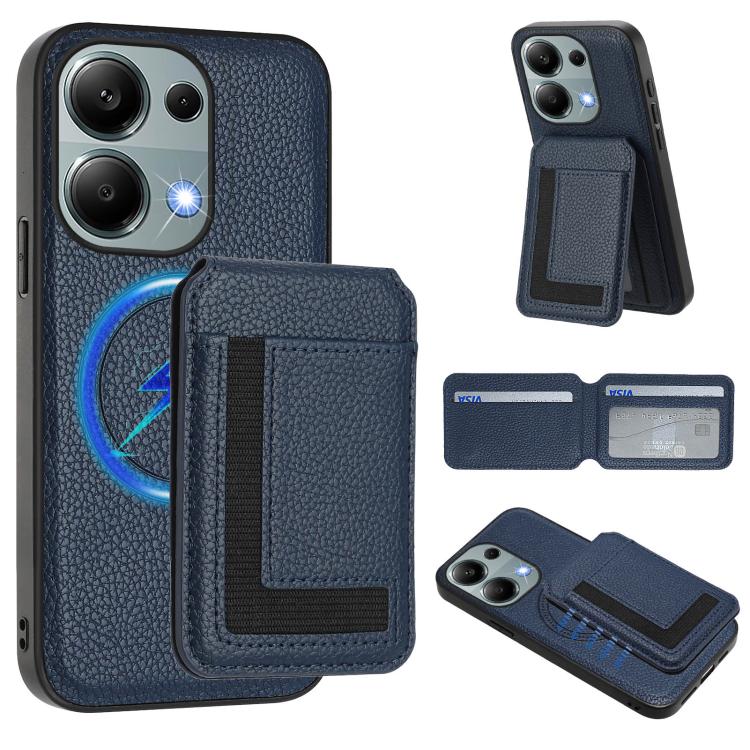 CX01 Detachable Magsafe Magnetic Card Bag Phone Case, For Redmi 14C 4G / 14R / A4 5G, For Redmi Note 14 Pro+ 5G, For Redmi Note 14 Pro 5G, For Redmi Note 13R / 13 4G / 13 5G, For Redmi A3 / A3x / Xiaomi Poco C61, For Redmi  Turbo 3 / Poco F6 India     ...