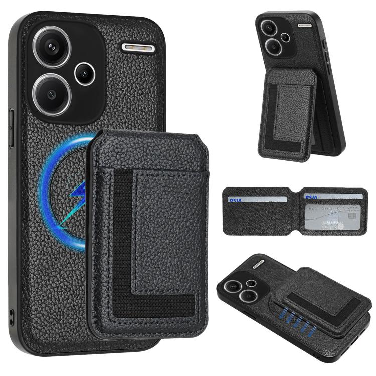 CX01 Detachable Magsafe Magnetic Card Bag Phone Case, For Redmi Note 13 4G, For Redmi Note 13 Pro 5G / Poco X6, For Redmi Note 13 5G, For Redmi Note 13 Pro+