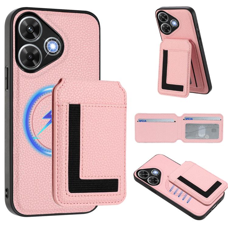 CX01 Detachable Magsafe Magnetic Card Bag Phone Case, For Redmi 14C 4G / 14R / A4 5G, For Redmi Note 14 Pro+ 5G, For Redmi Note 14 Pro 5G, For Redmi Note 13R / 13 4G / 13 5G, For Redmi A3 / A3x / Xiaomi Poco C61, For Redmi  Turbo 3 / Poco F6 India     ...