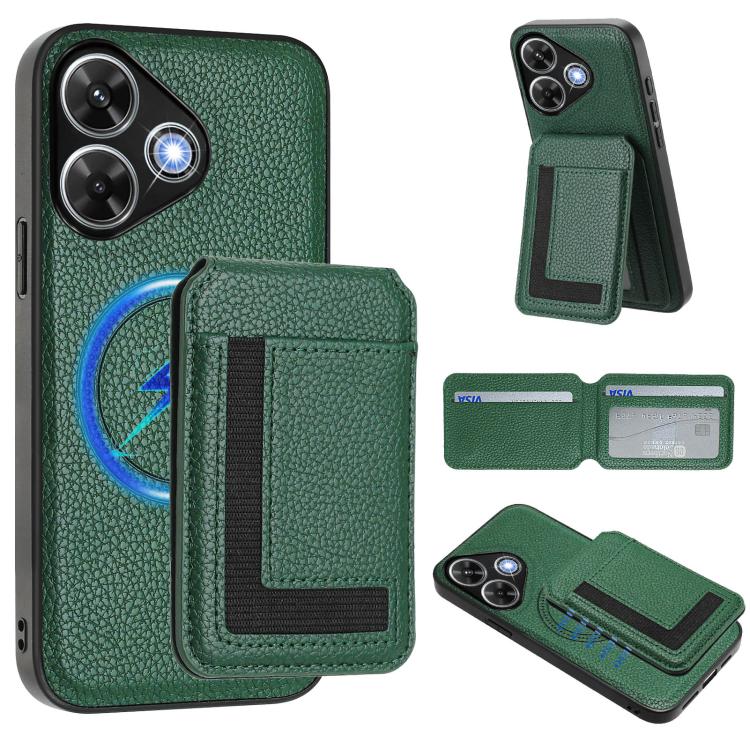 CX01 Detachable Magsafe Magnetic Card Bag Phone Case, For Redmi 14C 4G / 14R / A4 5G, For Redmi Note 14 Pro+ 5G, For Redmi Note 14 Pro 5G, For Redmi Note 13R / 13 4G / 13 5G, For Redmi A3 / A3x / Xiaomi Poco C61, For Redmi  Turbo 3 / Poco F6 India     ...