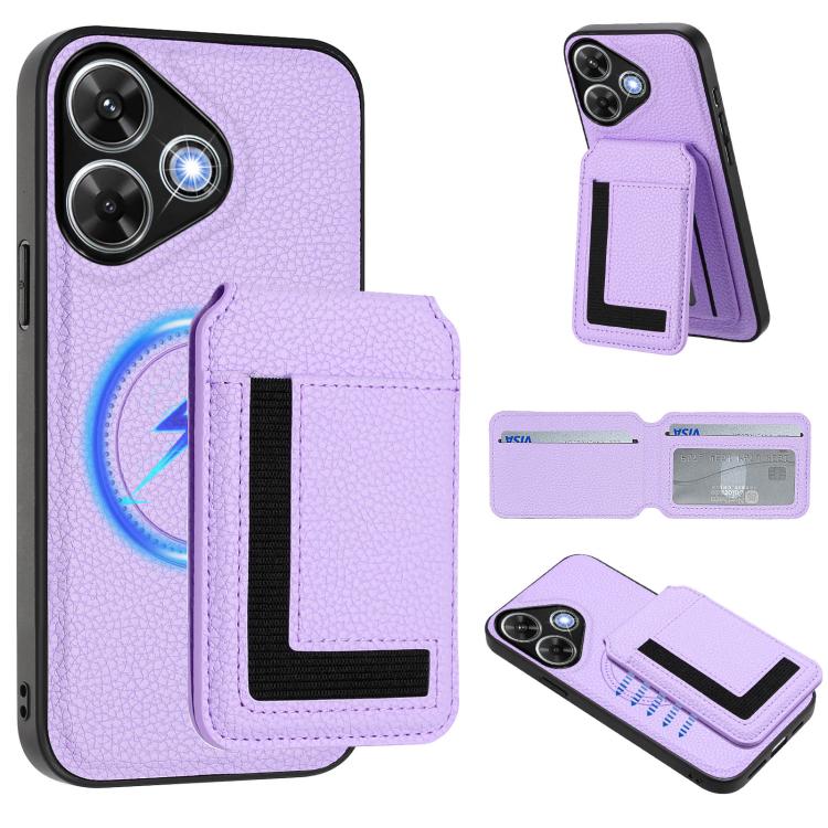 CX01 Detachable Magsafe Magnetic Card Bag Phone Case, For Redmi 14C 4G / 14R / A4 5G, For Redmi Note 14 Pro+ 5G, For Redmi Note 14 Pro 5G, For Redmi Note 13R / 13 4G / 13 5G, For Redmi A3 / A3x / Xiaomi Poco C61, For Redmi  Turbo 3 / Poco F6 India     ...