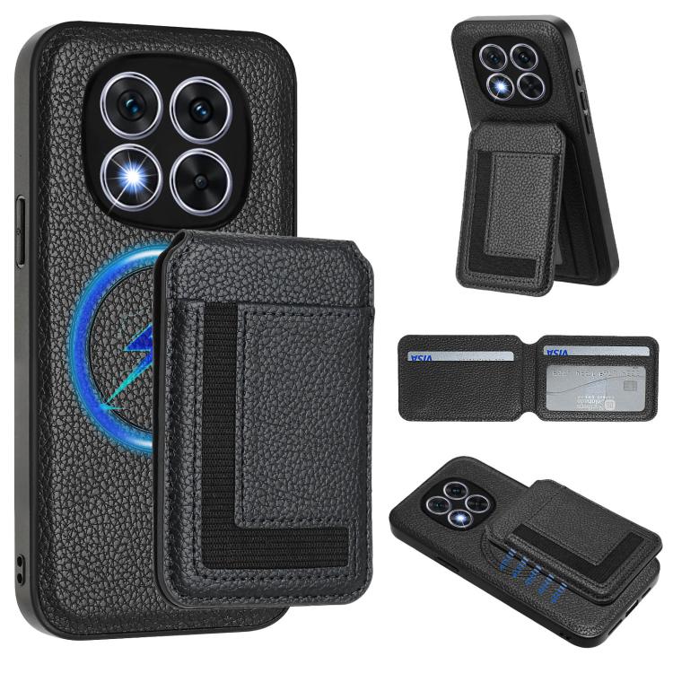 CX01 Detachable Magsafe Magnetic Card Bag Phone Case, For Redmi 14C 4G / 14R / A4 5G, For Redmi Note 14 Pro+ 5G, For Redmi Note 14 Pro 5G, For Redmi Note 13R / 13 4G / 13 5G, For Redmi A3 / A3x / Xiaomi Poco C61, For Redmi  Turbo 3 / Poco F6 India     ...