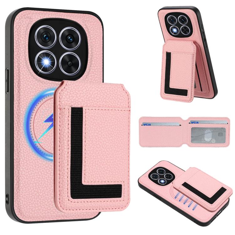 CX01 Detachable Magsafe Magnetic Card Bag Phone Case, For Redmi 14C 4G / 14R / A4 5G, For Redmi Note 14 Pro+ 5G, For Redmi Note 14 Pro 5G, For Redmi Note 13R / 13 4G / 13 5G, For Redmi A3 / A3x / Xiaomi Poco C61, For Redmi  Turbo 3 / Poco F6 India     ...