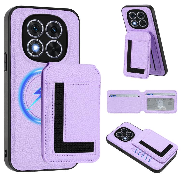 CX01 Detachable Magsafe Magnetic Card Bag Phone Case, For Redmi 14C 4G / 14R / A4 5G, For Redmi Note 14 Pro+ 5G, For Redmi Note 14 Pro 5G, For Redmi Note 13R / 13 4G / 13 5G, For Redmi A3 / A3x / Xiaomi Poco C61, For Redmi  Turbo 3 / Poco F6 India     ...