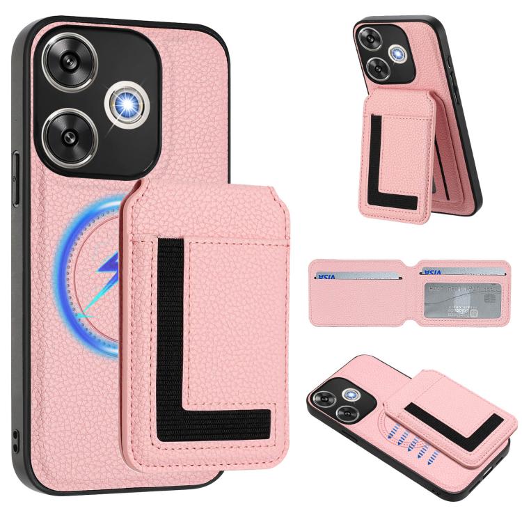 CX01 Detachable Magsafe Magnetic Card Bag Phone Case, For Redmi 14C 4G / 14R / A4 5G, For Redmi Note 14 Pro+ 5G, For Redmi Note 14 Pro 5G, For Redmi Note 13R / 13 4G / 13 5G, For Redmi A3 / A3x / Xiaomi Poco C61, For Redmi  Turbo 3 / Poco F6 India     ...