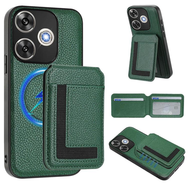 CX01 Detachable Magsafe Magnetic Card Bag Phone Case, For Redmi 14C 4G / 14R / A4 5G, For Redmi Note 14 Pro+ 5G, For Redmi Note 14 Pro 5G, For Redmi Note 13R / 13 4G / 13 5G, For Redmi A3 / A3x / Xiaomi Poco C61, For Redmi  Turbo 3 / Poco F6 India     ...