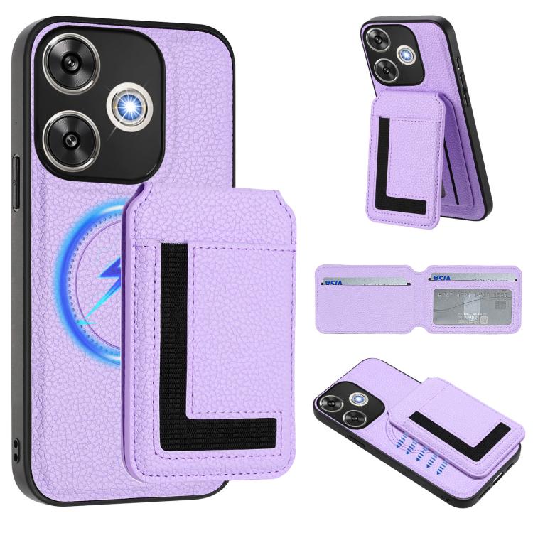 CX01 Detachable Magsafe Magnetic Card Bag Phone Case, For Redmi 14C 4G / 14R / A4 5G, For Redmi Note 14 Pro+ 5G, For Redmi Note 14 Pro 5G, For Redmi Note 13R / 13 4G / 13 5G, For Redmi A3 / A3x / Xiaomi Poco C61, For Redmi  Turbo 3 / Poco F6 India     ...