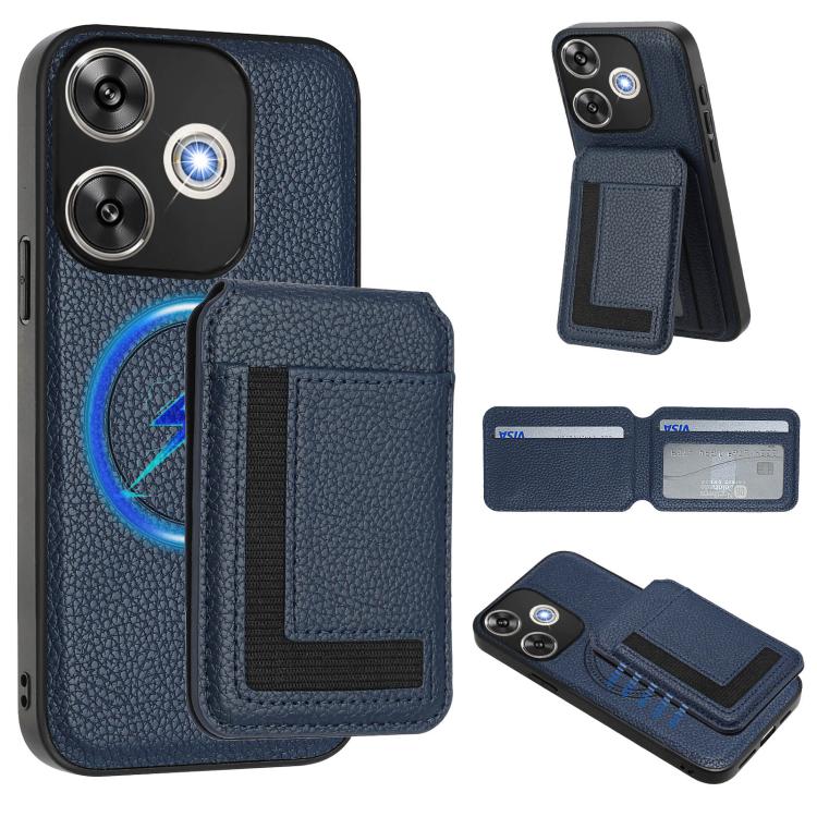 CX01 Detachable Magsafe Magnetic Card Bag Phone Case, For Redmi 14C 4G / 14R / A4 5G, For Redmi Note 14 Pro+ 5G, For Redmi Note 14 Pro 5G, For Redmi Note 13R / 13 4G / 13 5G, For Redmi A3 / A3x / Xiaomi Poco C61, For Redmi  Turbo 3 / Poco F6 India     ...