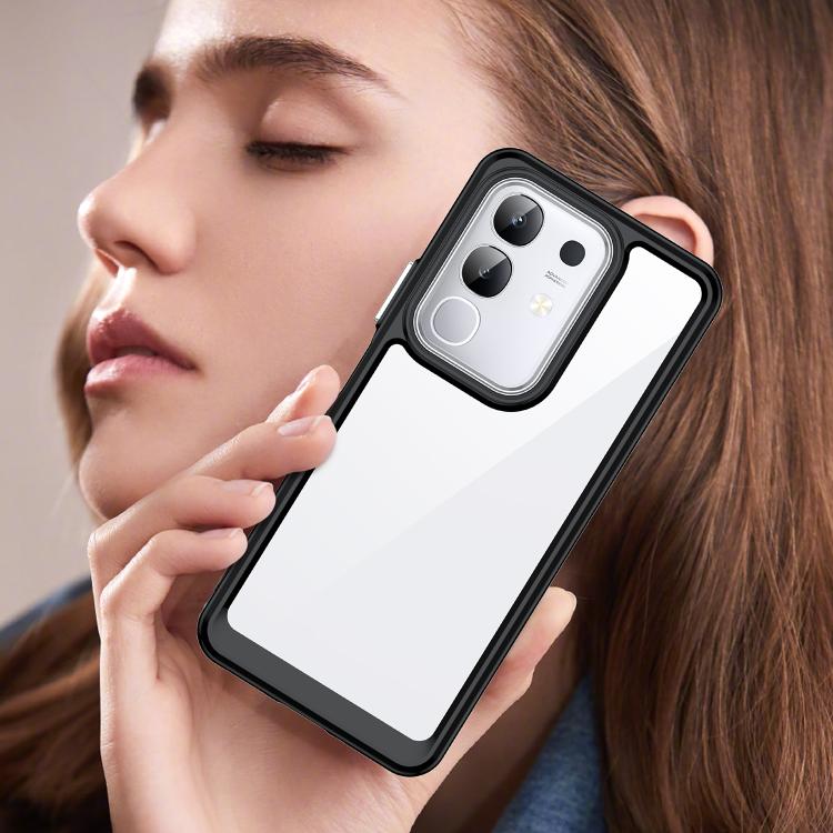 Colorful Series Acrylic Hybrid TPU Phone Case, For vivo Y29 4G, For vivo V50