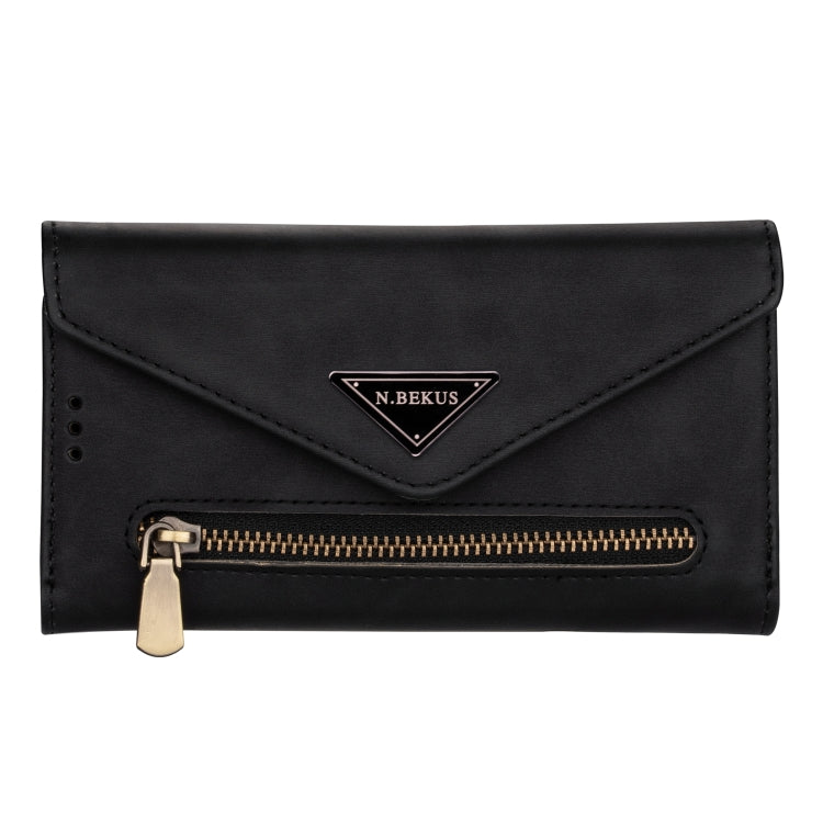 Skin Feel Zipper Horizontal Flip Leather Case with Holder & Card Slots & Photo Frame & Lanyard & Long Rope, For iPhone 6, For iPhone 6 Plus, For iPhone 7 / 8 / SE (2020), For iPhone 7 Plus / 8 Plus, For iPhone 11, For iPhone 11 Pro, For iPhone 11 Pro M...