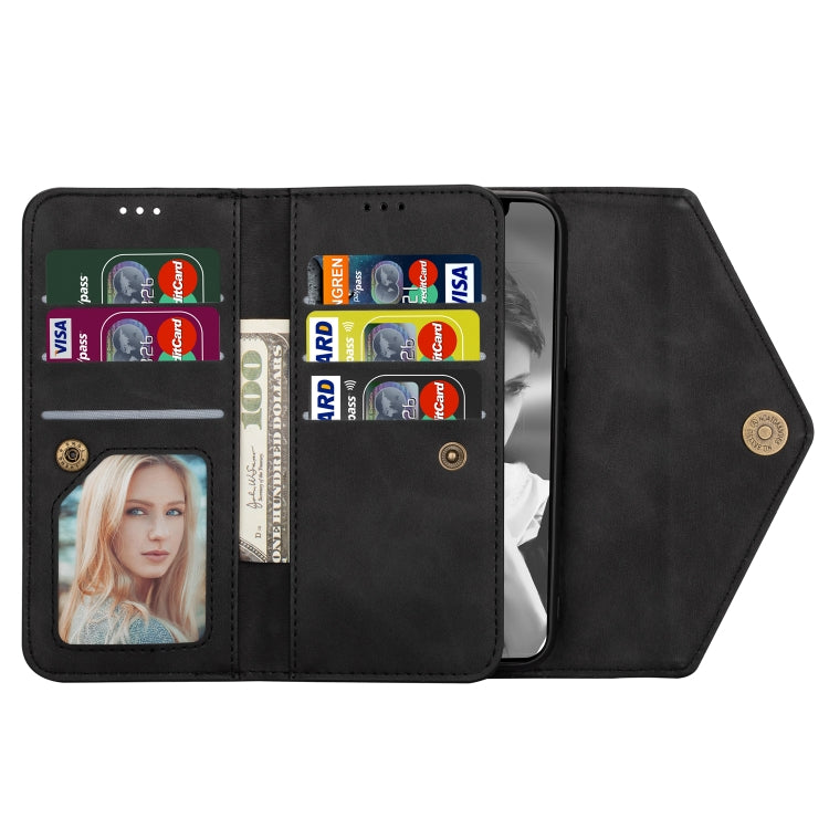 Skin Feel Zipper Horizontal Flip Leather Case with Holder & Card Slots & Photo Frame & Lanyard & Long Rope, For iPhone 6, For iPhone 6 Plus, For iPhone 7 / 8 / SE (2020), For iPhone 7 Plus / 8 Plus, For iPhone 11, For iPhone 11 Pro, For iPhone 11 Pro M...