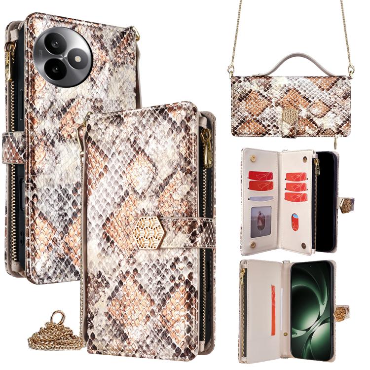 Crossbody Handle Snake Texture Leather Phone Case, For Redmi A7 Pro 171mm / Poco C85x 5G, For Redmi Turbo 5 Max 5G / Poco X8 Pro Max 5G, For Redmi Turbo 5 5G / Poco X8 Pro 5G, For Redmi K90 Pro Max 5G / Poco F8 Ultra                                    ...